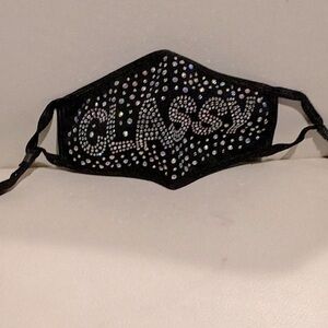 Adult size Classy Rhinestone Face mask